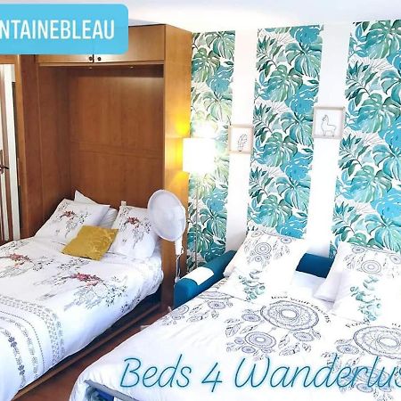 Studio Royal By Beds4Wanderlust - Place Du Marche Avec Parking Prive Fontainebleau Eksteriør billede