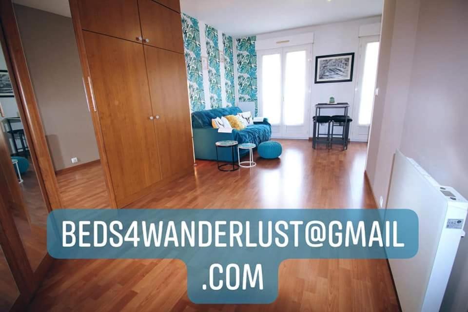 Studio Royal By Beds4Wanderlust - Place Du Marche Avec Parking Prive Fontainebleau Værelse billede